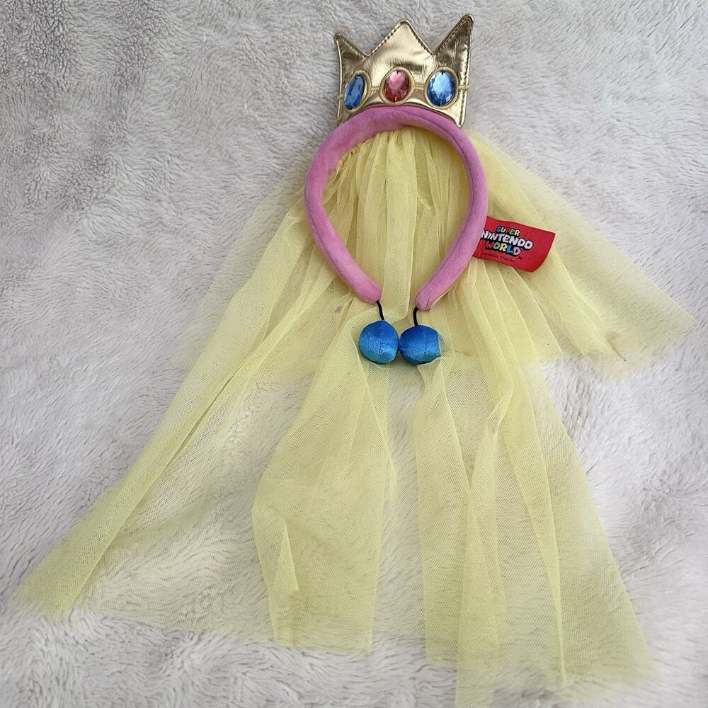 Universal Studios Super Nintendo World Princess Peach Ears Headband